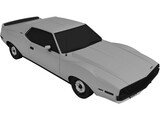AMC Javelin AMX (1971) 3D Model