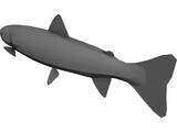 Amemasu 3D Model preview