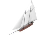 America Racing Yacht 3D Model