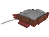 American Airlines Center Stadium [AAC] 3D Model preview