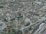 Amiens City, France (2021) 3D Model preview