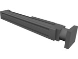 Amortiguador 3D Model preview
