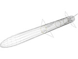 AMRAAM Missile 3D Model