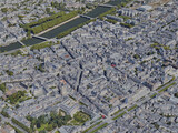 Angers City, France (2022) 3D Model preview