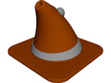 Angry Cone 3D Model preview