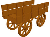 Animal Carrage 3D Model preview