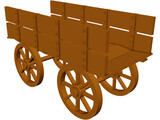 Animal Carrage 3D Model