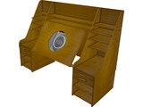 Animation Table 3D Model preview