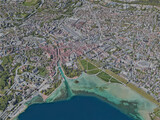 Annecy City, France (2022) 3D Model preview