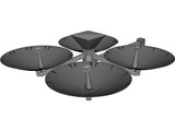 Antenna High Gain 3D Model preview