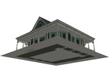 Antique House 3D Model