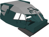 Antonov An-225 Mriya Cockpit 3D Model