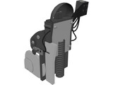 Anvis 9 Helmet Mount 3D Model