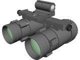 Anvis 9 NVG Goggles 3D Model preview