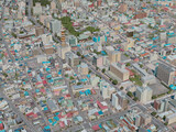 Aomori City, Japan (2021) 3D Model preview