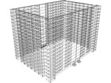 Apartment Tower Warsaw 3D Model