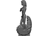 Aphrodite in Shell 3D Model preview