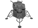 Apollo Lunar Lander 3D Model preview