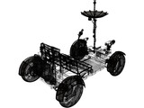 Apollo Lunar Rover Moon Car 3D Model