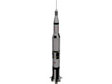 Apollo Saturn V Rocket 3D Model preview