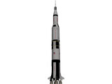 Apollo Saturn V Rocket 3D Model