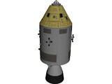 Apollo Spacecraft 3D Model preview
