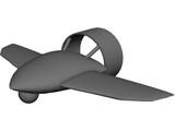 Aquila UAV 3D Model preview