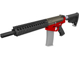 AR-15 3D Model preview