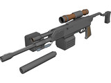 AR-36b 3D Model preview
