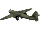 Arado AR-234 3D Model preview