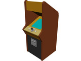 Arcade Game 3D Model preview