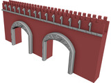 Archway Twin 3D Model preview