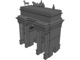 Arco de la Pieche 3D Model preview