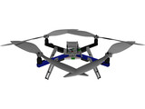 Arducopter Quadcopter 3D Model preview