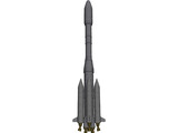 Ariane 4 3D Model