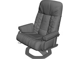 Armchair 3D Model preview
