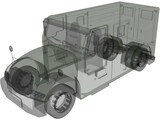 Armored Truck 3D Model