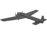 Armstrong Whitworth Whitley 3D Model
