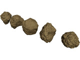 Asteroid Set 3D Model preview