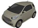 Aston Martin Cygnet (2011) 3D Model preview