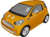 Aston Martin Cygnet (2011) 3D Model preview