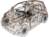 Aston Martin Cygnet (2011) 3D Model