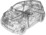 Aston Martin Cygnet (2011) 3D Model