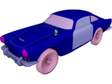 Aston Martin DB4 (1958) 3D Model preview