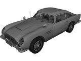 Aston Martin DB5 3D Model preview