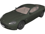 Aston Martin DB9 3D Model preview