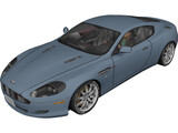 Aston Martin DB9 3D Model preview