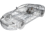 Aston Martin DB9 3D Model