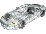 Aston Martin DB9 3D Model