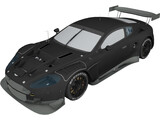 Aston Martin DBR9 3D Model preview